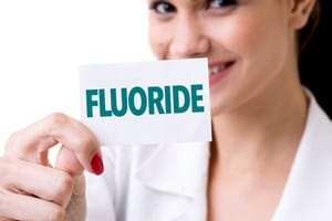 fluoride on card